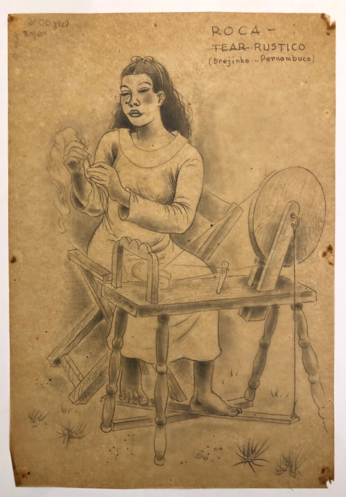 Percy Lau (1903-1972), ROCA - tear rústico - foto 1 de 4