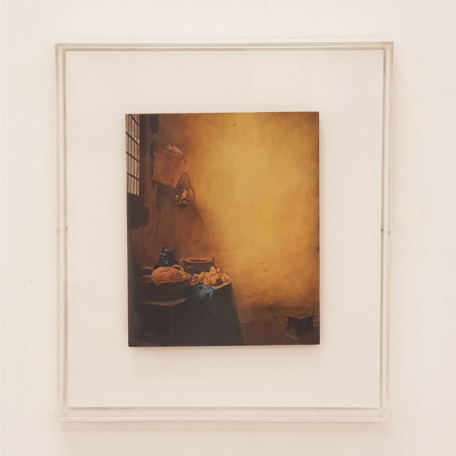 Assinatura não identificada, Vermeer sem figura - foto 2 de 2