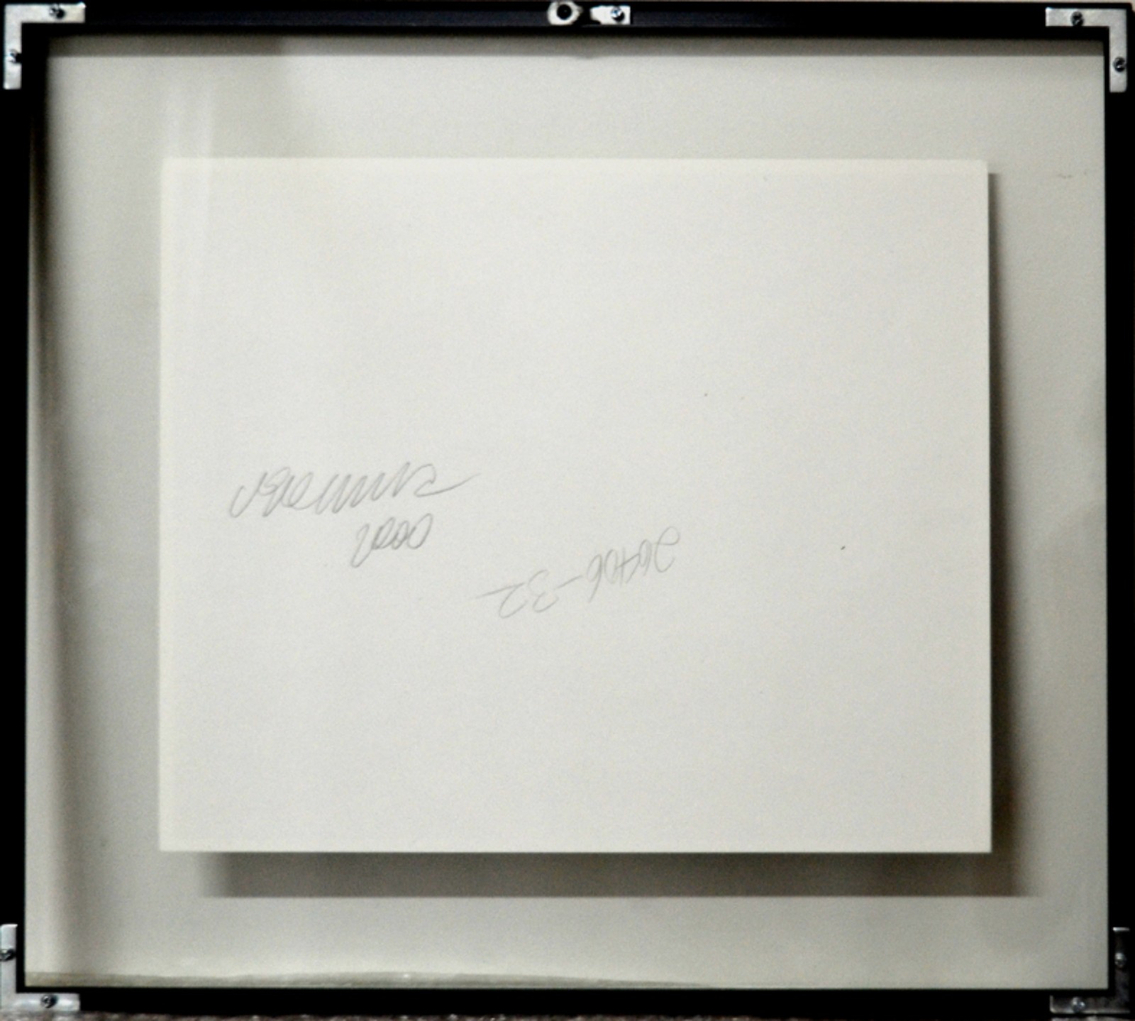  Vik Muniz (1961), "Letter, from Clayton Days Pictures", 2000 - foto 2 de 2