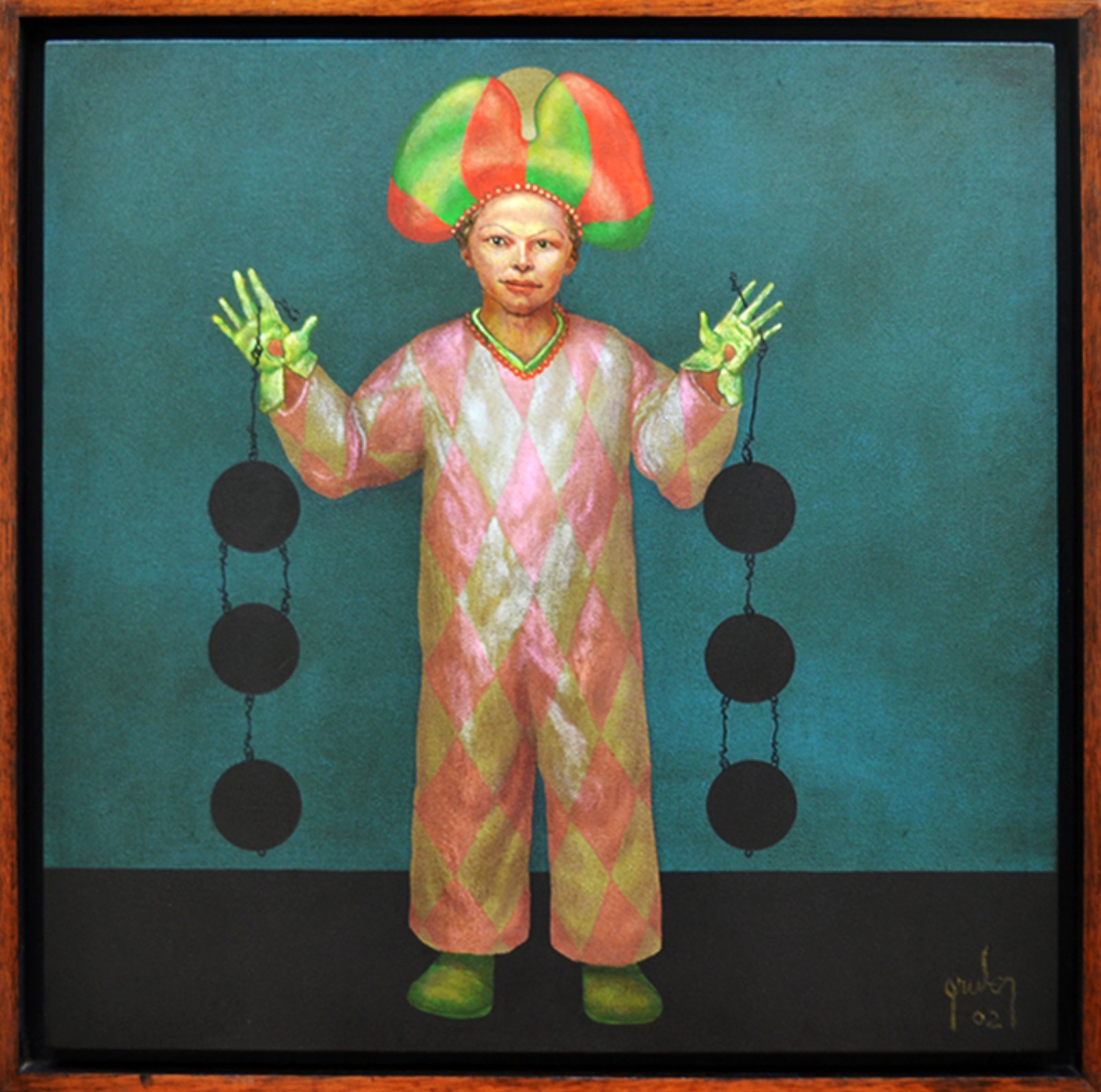 Mário Gruber (1927-2011), Fantasiado, 2002 - foto 1 de 3