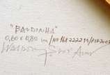 Waldomiro Sant'Anna (1952), Bandinha, 2003 - Óleo s/ tela<br>Ass. inf. direito