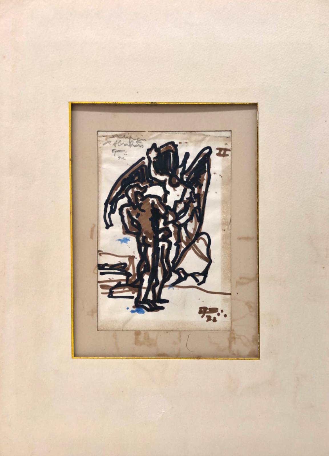 Eugênio Sigaud (1899-1979), O sacrificio de Abrãao, 1972 - foto 2 de 4
