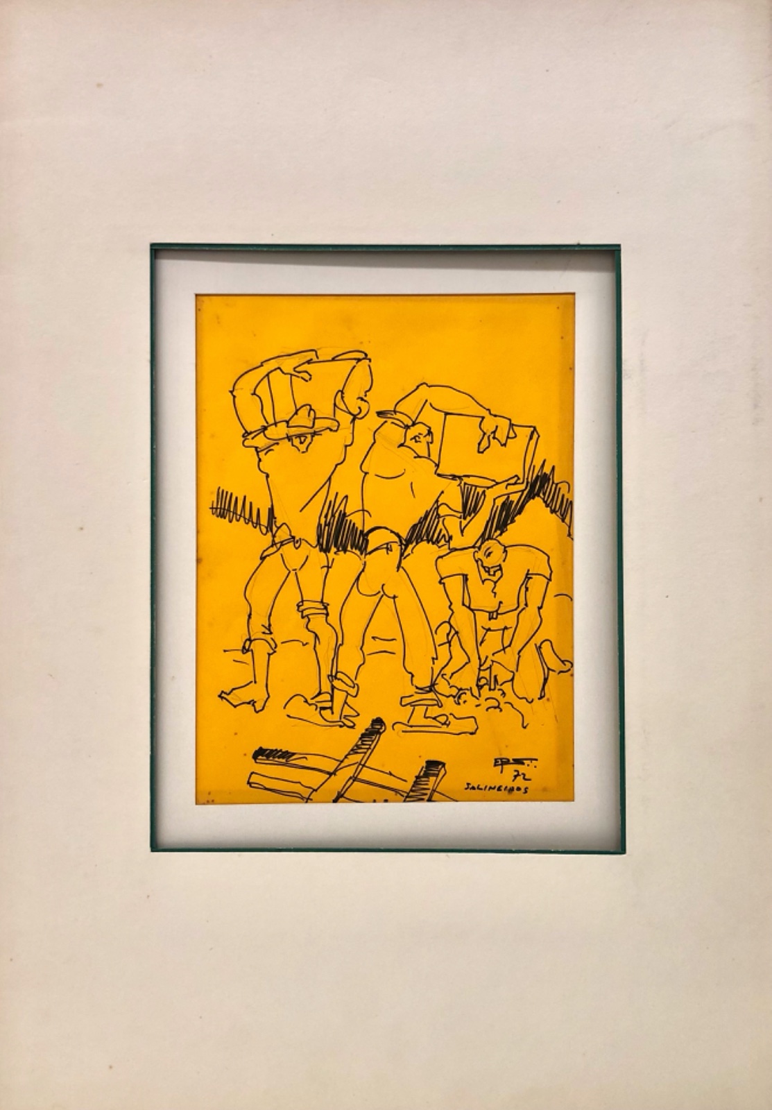 Eugênio Sigaud (1899-1979), Salineiros, 1972 - foto 2 de 4