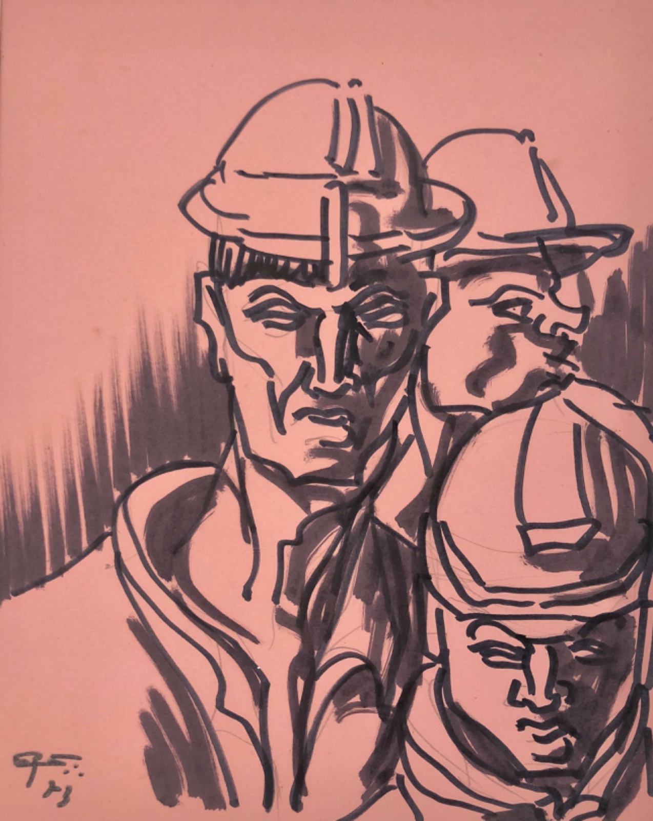 Eugênio Sigaud (1899-1979), Figuras, 1973 - foto 1 de 4