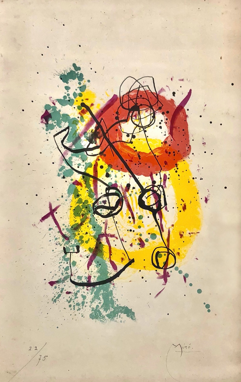 Joan Miró (1893-1983), Sem título, 1961 - foto 1 de 5