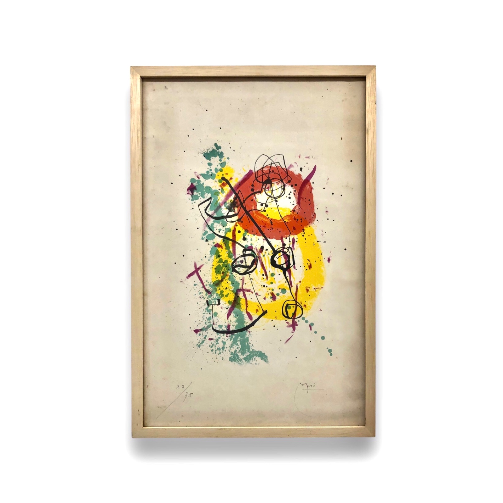 Joan Miró (1893-1983), Sem título, 1961 - foto 2 de 5