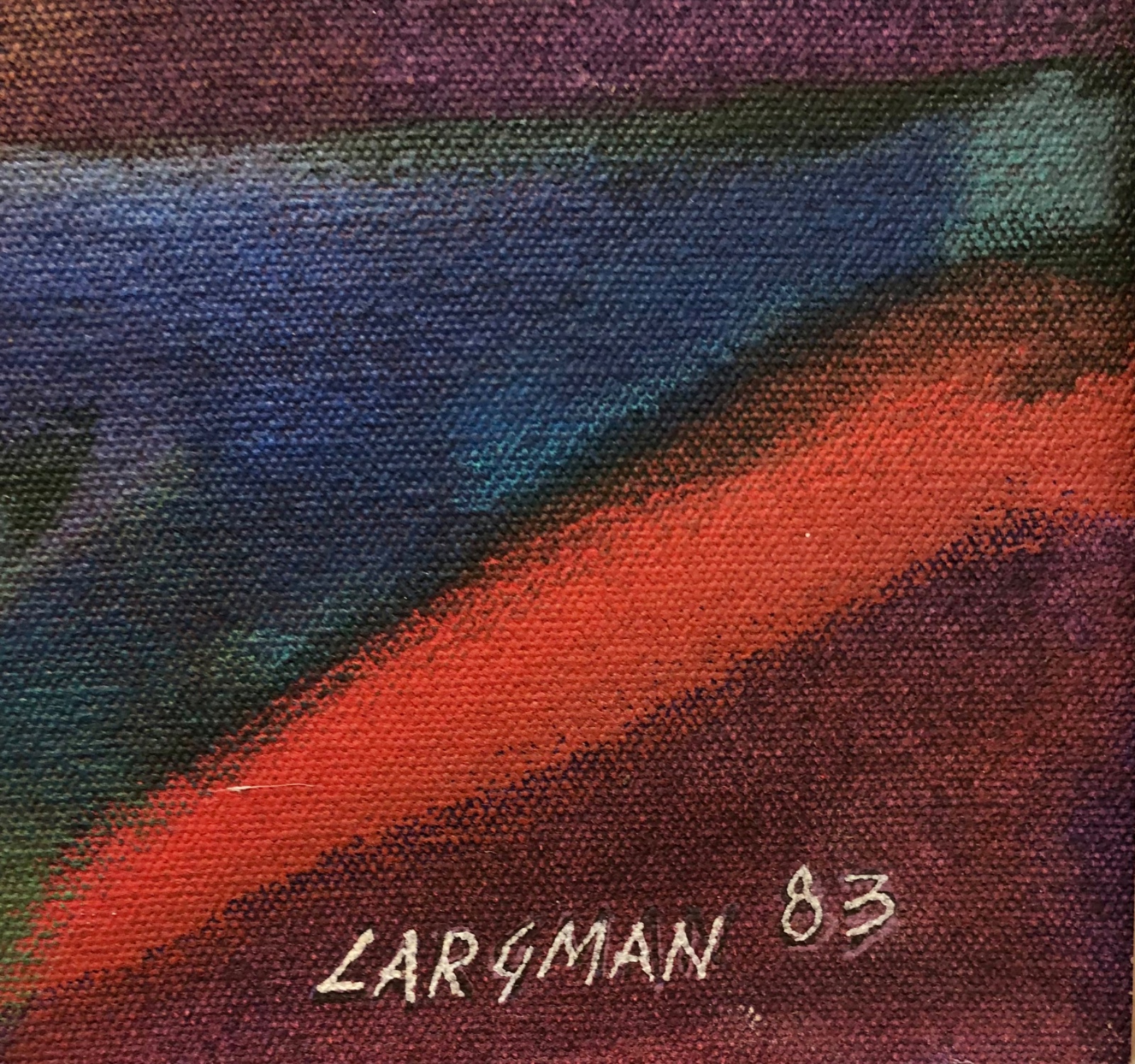 David Largman (1928-2005), Cor - Ação , 1983 - foto 3 de 4