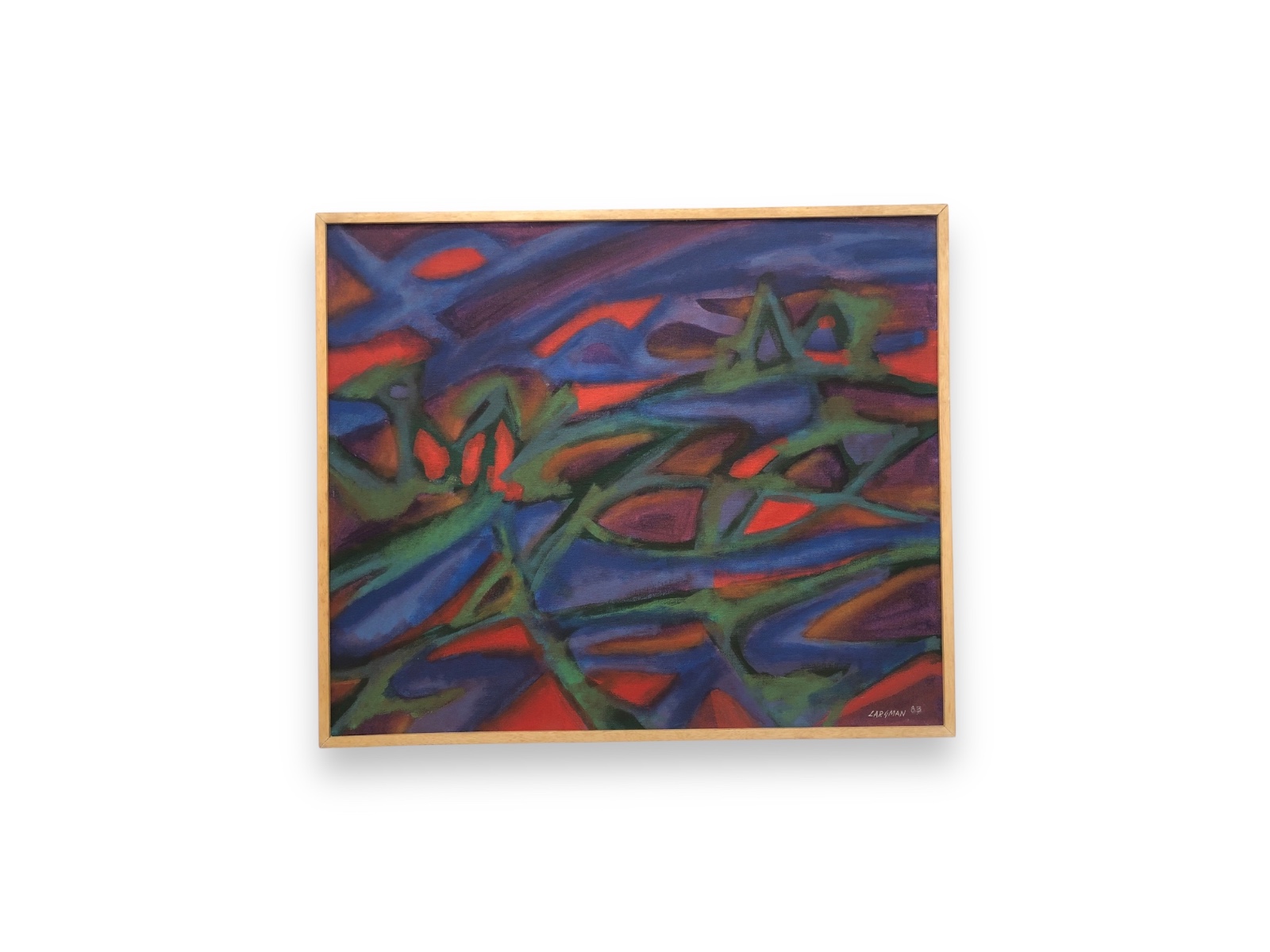 David Largman (1928-2005), Cor - Ação , 1983 - foto 2 de 4
