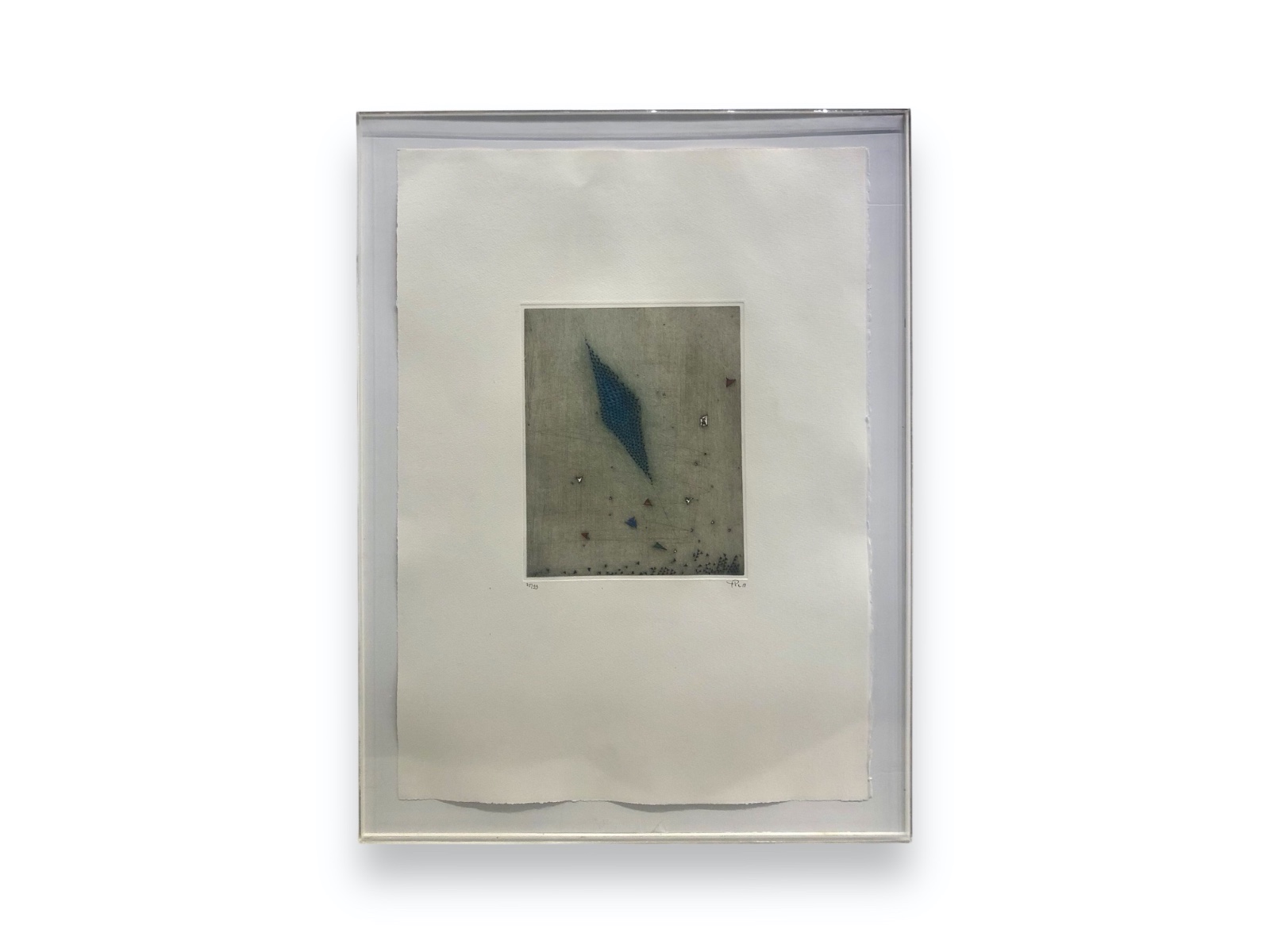 Arthur Luiz Piza (1928-2017), Le losange bleu, 1996 - foto 2 de 6