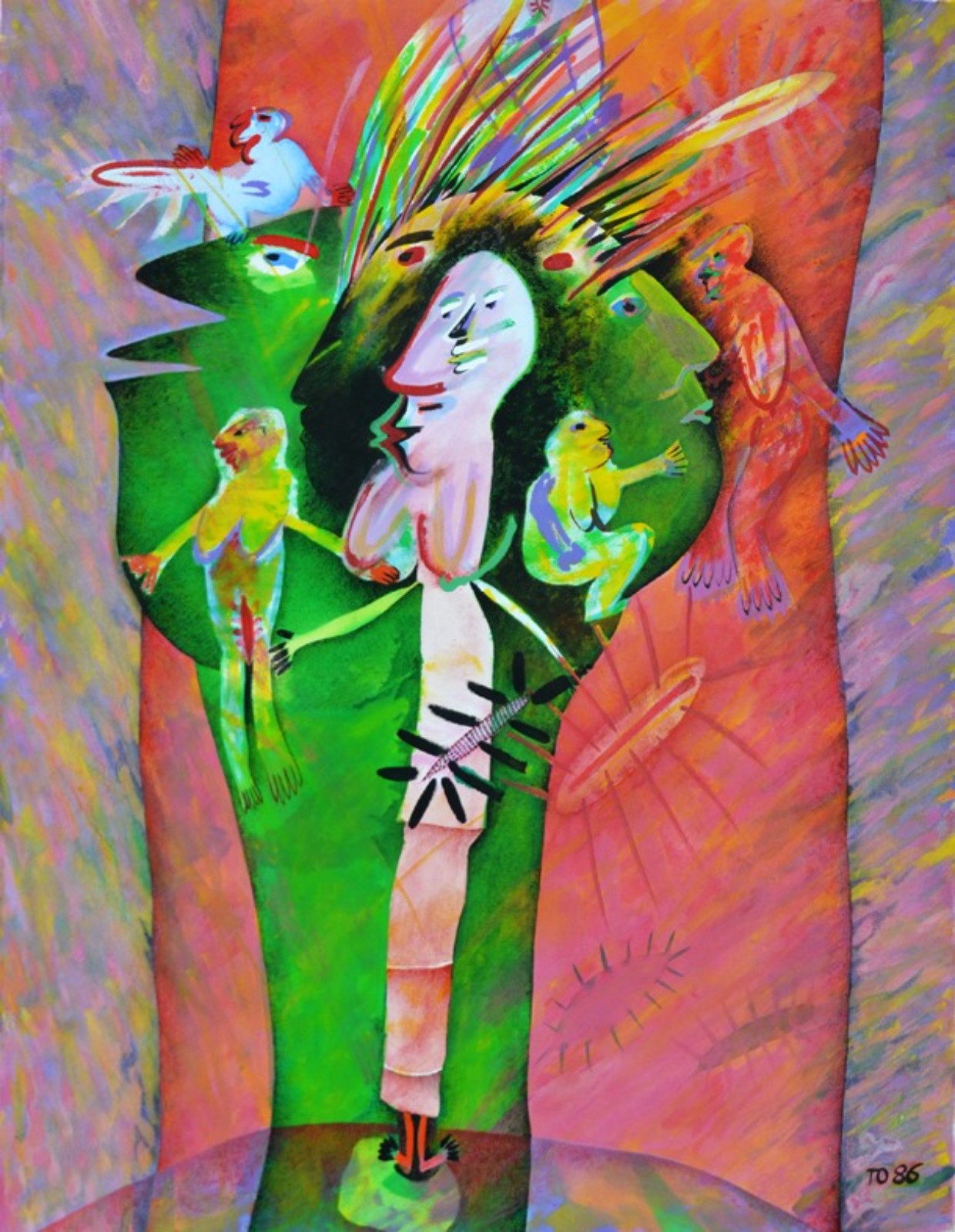 Maria Tomaselli (1941), O que tem na Cabeça, 1986 - foto 1 de 2