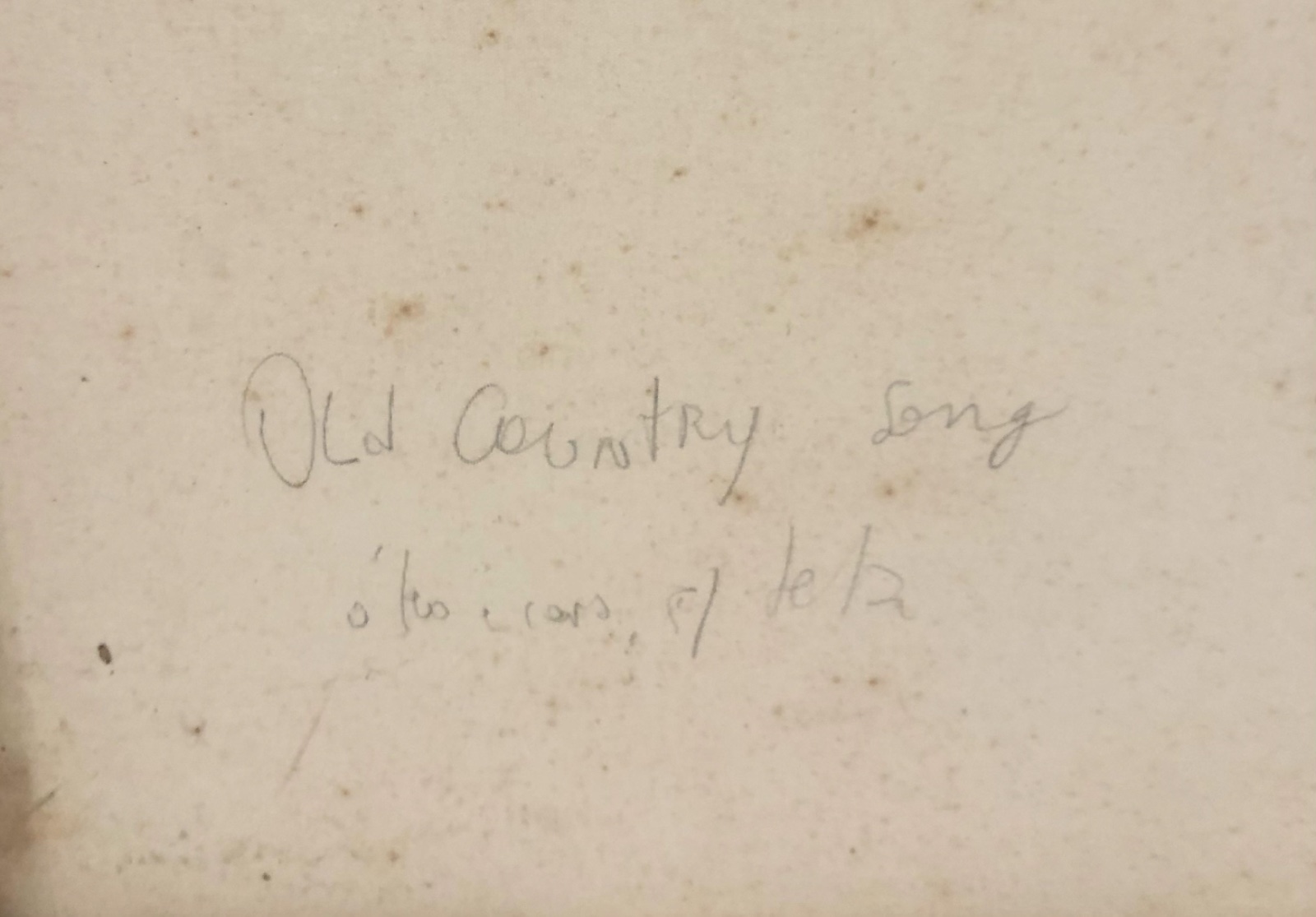 Old Country Song, 2010 - foto 4 de 5