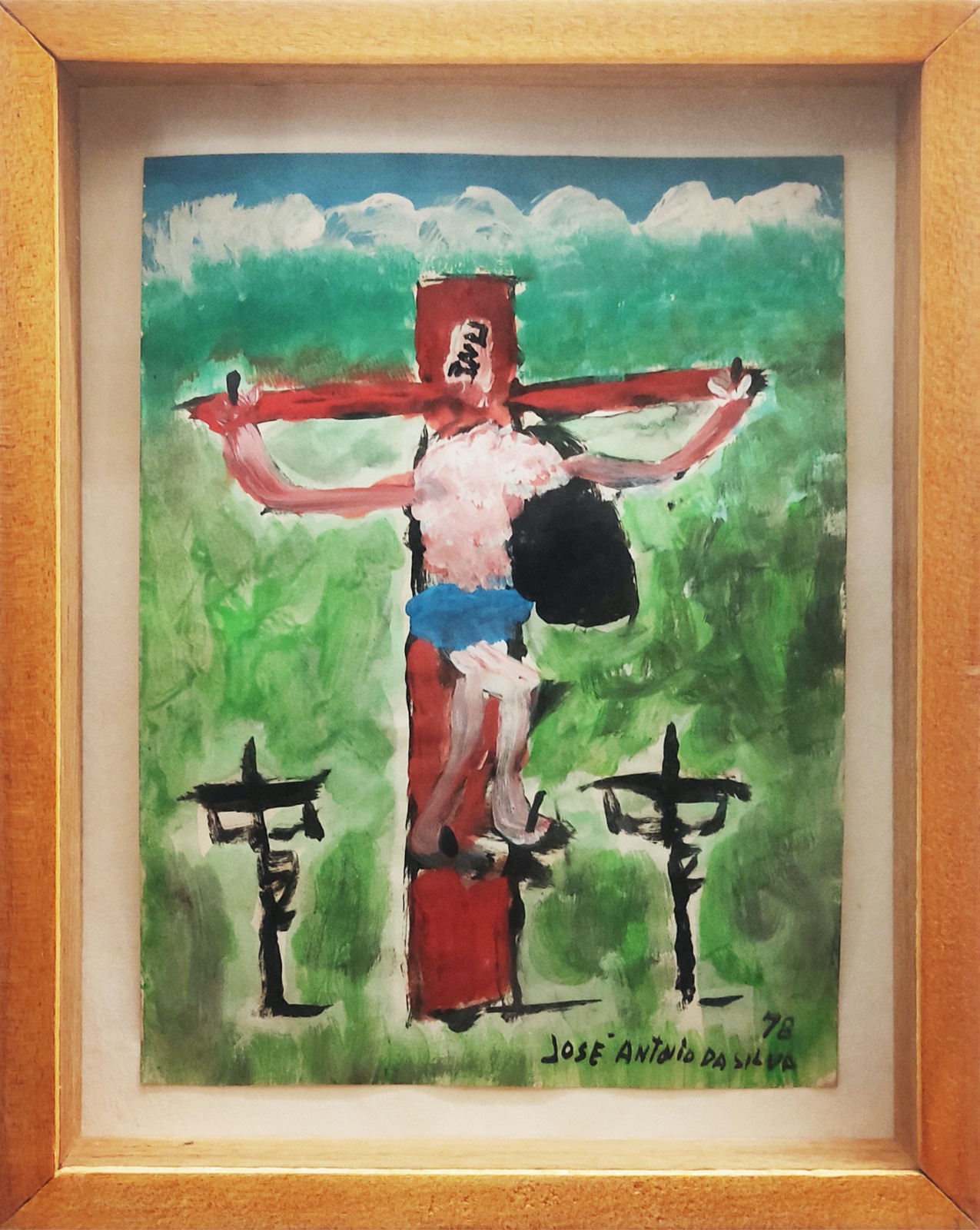 José Antônio da Silva (1909-1996), Crucificação, 1978 - foto 1 de 5
