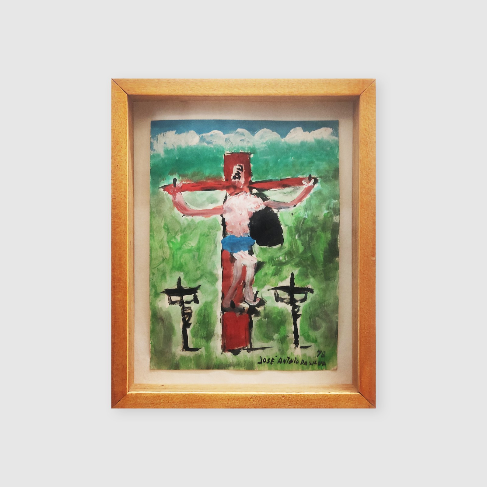 José Antônio da Silva (1909-1996), Crucificação, 1978 - foto 2 de 5