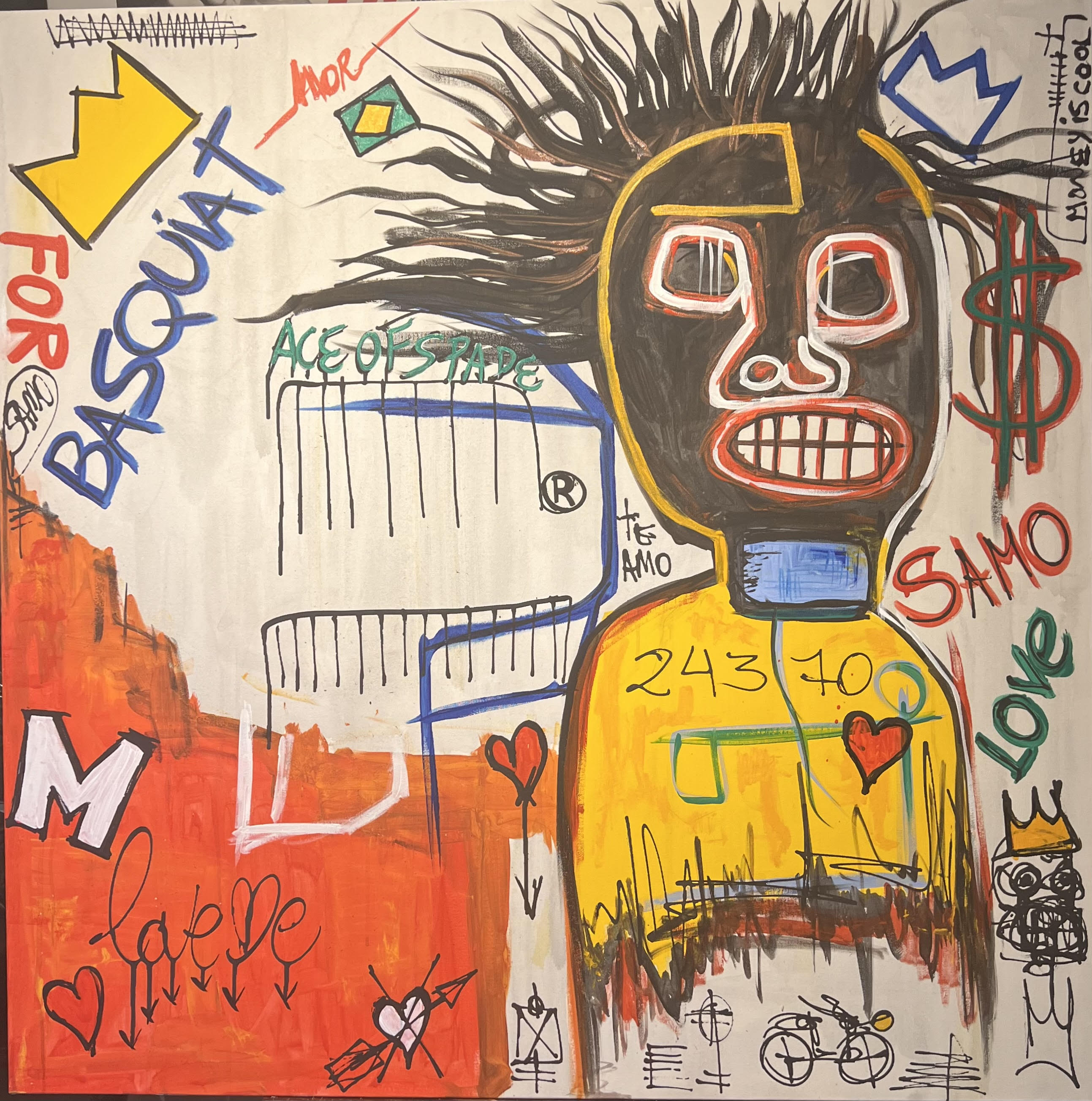 LOVE ME - Tributo ao artista Basquiat - foto 1 de 7
