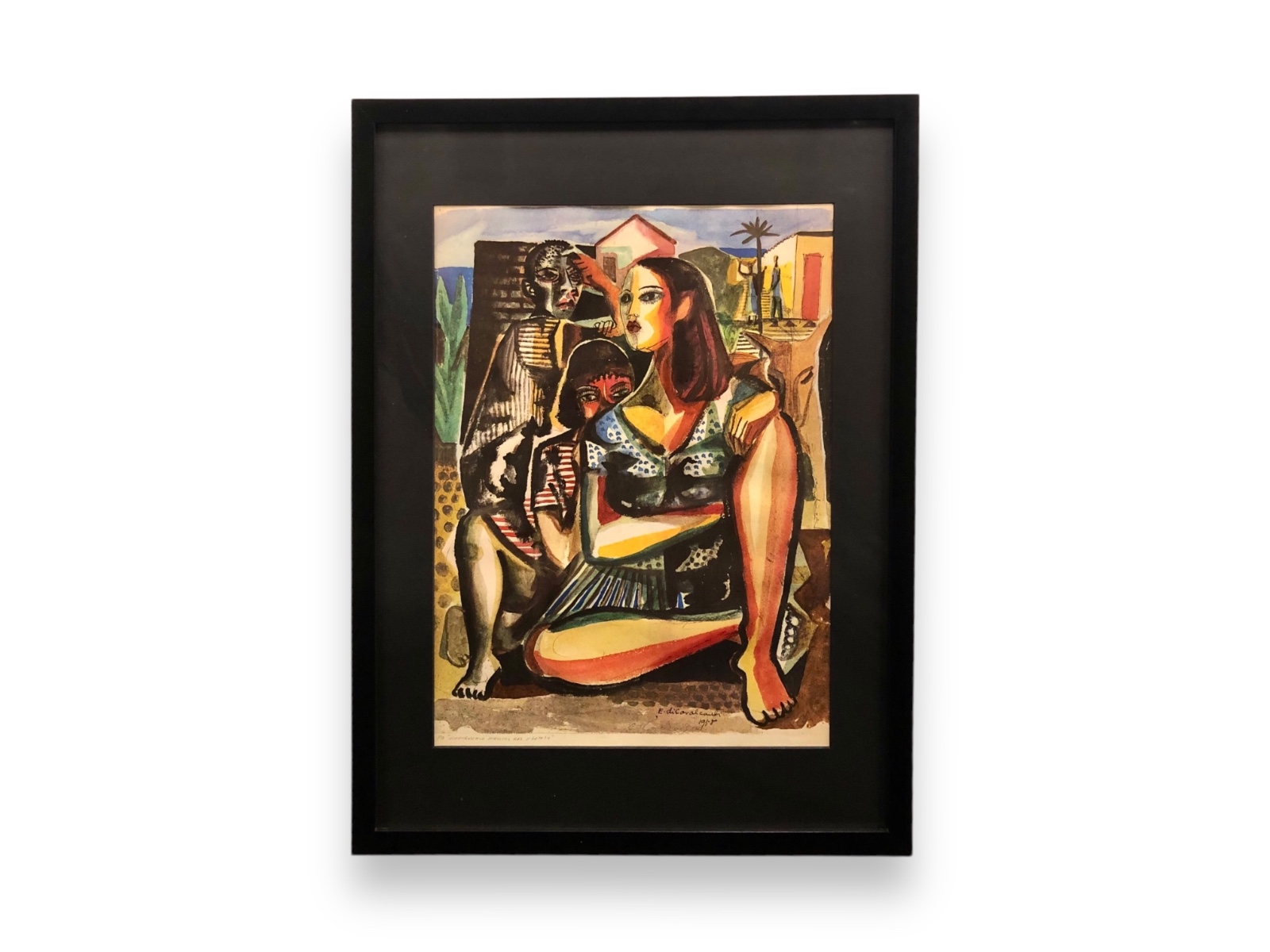 Di Cavalcanti (1897-1976), Figuras, 1958 - foto 2 de 5