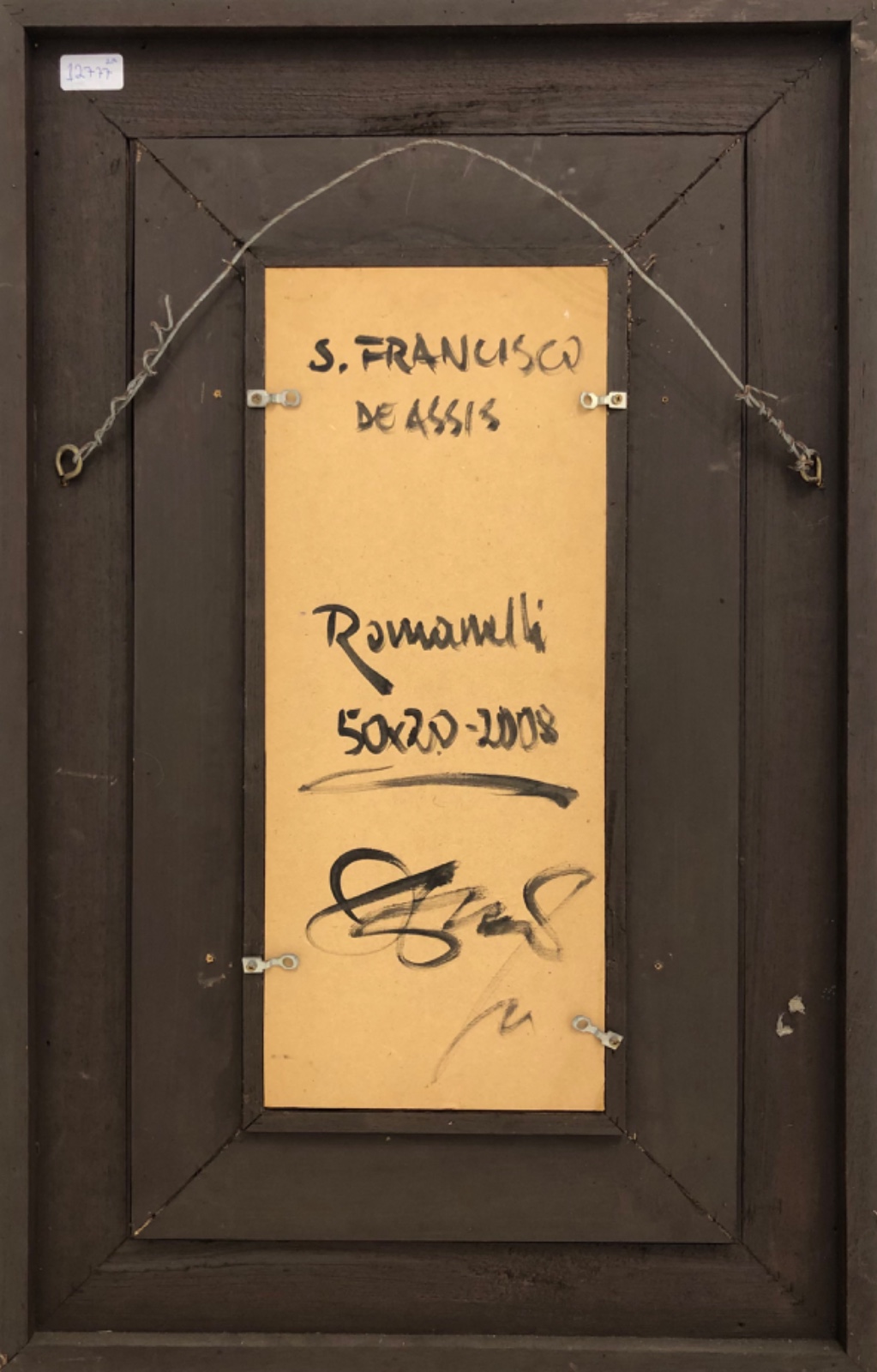 Armando Romanelli (1945), S. Francisco de Assis, 2008 - foto 4 de 4