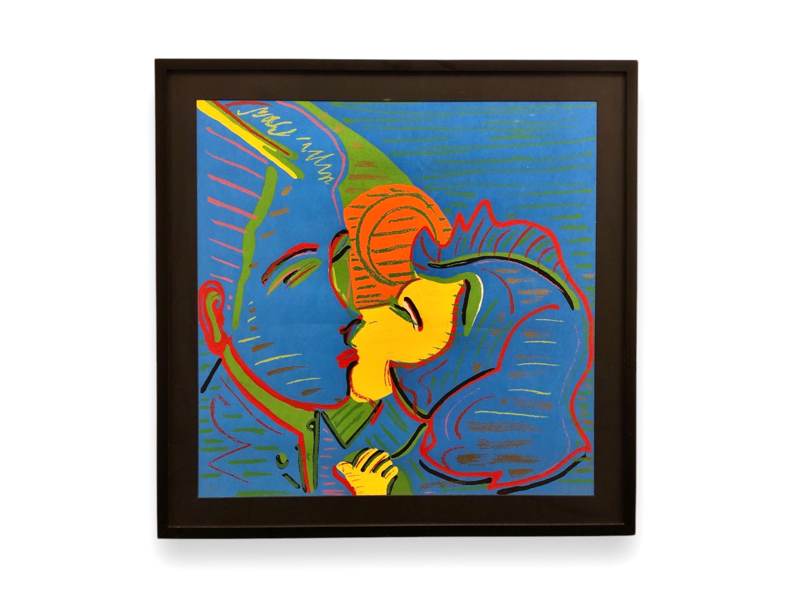  Rubens Gerchman (1942-2008), BEIJO AZUL CLARO - foto 2 de 5