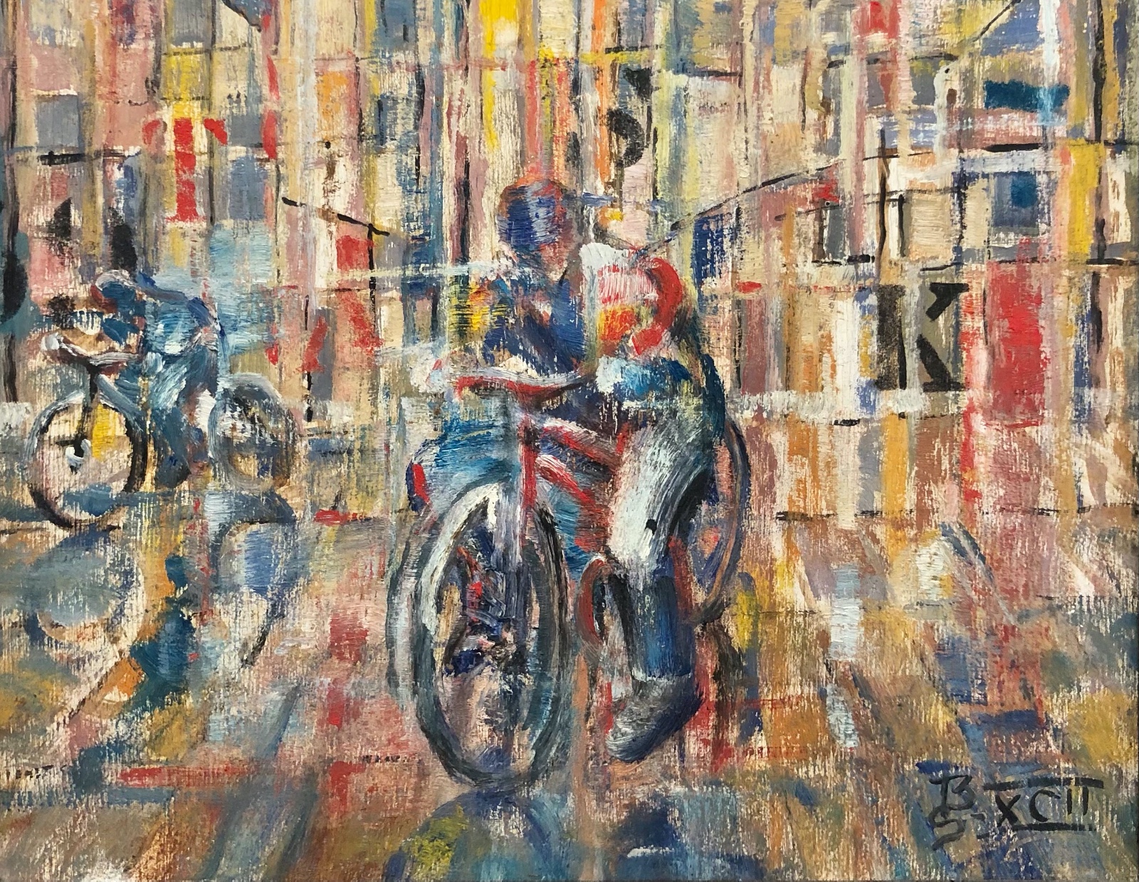 Benjamin Silva (1927), Composição com bicicleta, 1992 - foto 1 de 4