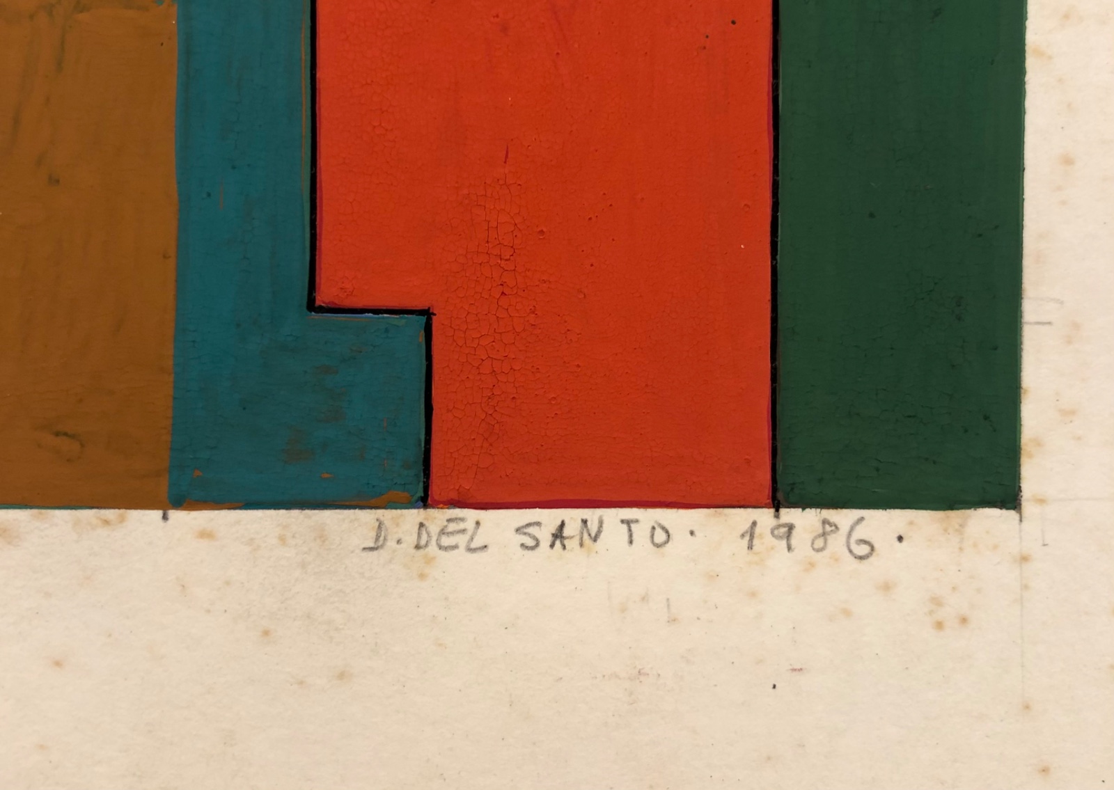 Dionísio del Santo (1925-1999), 2 variações do mesmo tema, (Variação II - 1- 1), 1986 - foto 3 de 4