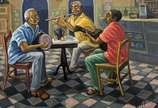 SERGIO VIDAL (1945), Pela madrugada, 2023 - Óleo s/ tela<br>Ass. inf. direito<br>