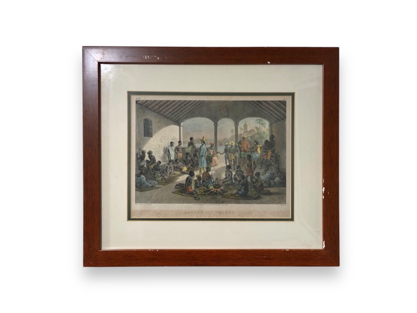 Rugendas (1802-1858), Mercado de escravos - foto 2 de 4