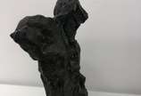 AMEDEO ZANI ( 1869 - 1944 ), Figura sobre cavalo - Escultura em bronze oxidado e patinado<br>Ass. na base.