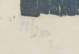 Octavio de Araújo, Sem Título, Déc. 60 - Xilogravura <br>Ass. inf. direito <br>Edição 58 de 200<br>Edição Júlio Pacello