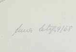 Anna Letycia Quadros (1929-2018), Sem Título, 1968 - Gravura em metal <br>Ass. inf. direito<br>Edição 54 de 200<br>Edição Julio Pacello