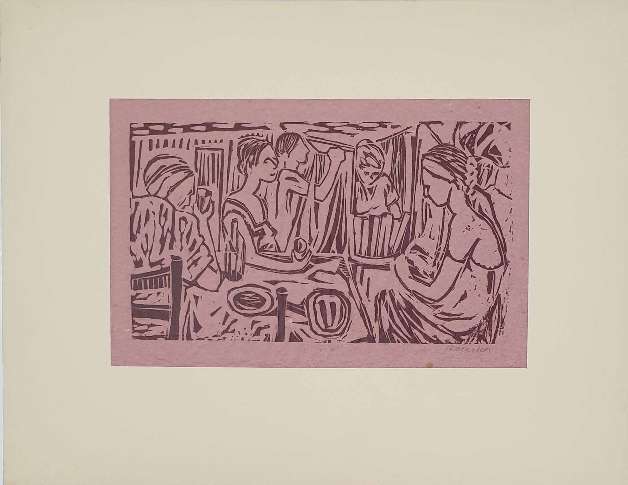 Renina Katz (1925-2025), Quintal, dec. 60 - foto 2 de 5