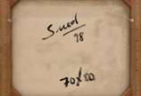 Eduardo Sued (1925), Sem titulo, 1998 - Óleo s/ tela <br>Ass. verso <br>Datado de 1998<br><br>Eduardo Sued (1925), renomado artista brasileiro, é destaque no leilão da TNT Arte com uma obra 