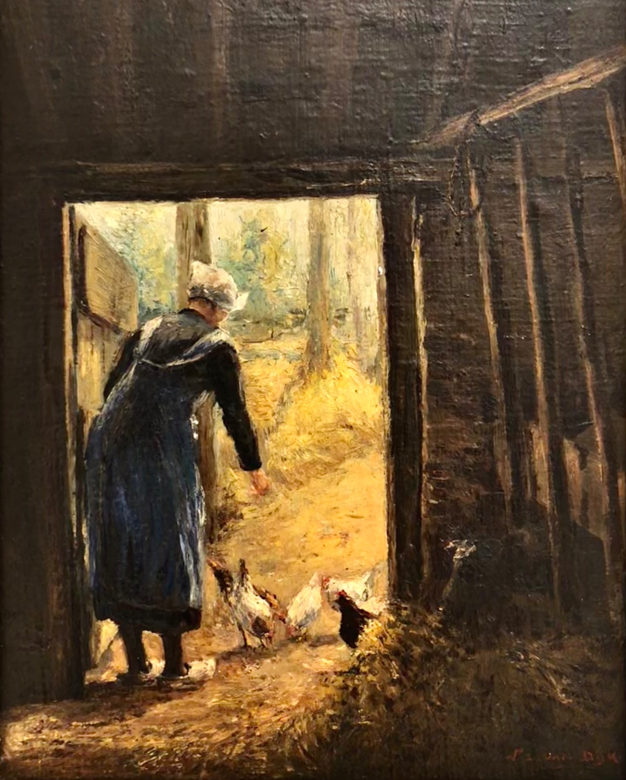 Win Van Dijk (1915-1990), No estábulo - foto 1 de 5