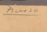 Pablo Picasso (1881-1973), Dançarinos, 1962 - Litografia <br>Ass. inf. direito <br>Edição 160 de 510 <br>Publicada no livro Picasso Linogravuras