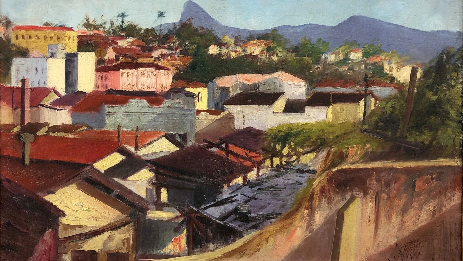 José Pancetti (1902-1958), Paisagem do Rio de Janeiro, 1933 - foto 1 de 4
