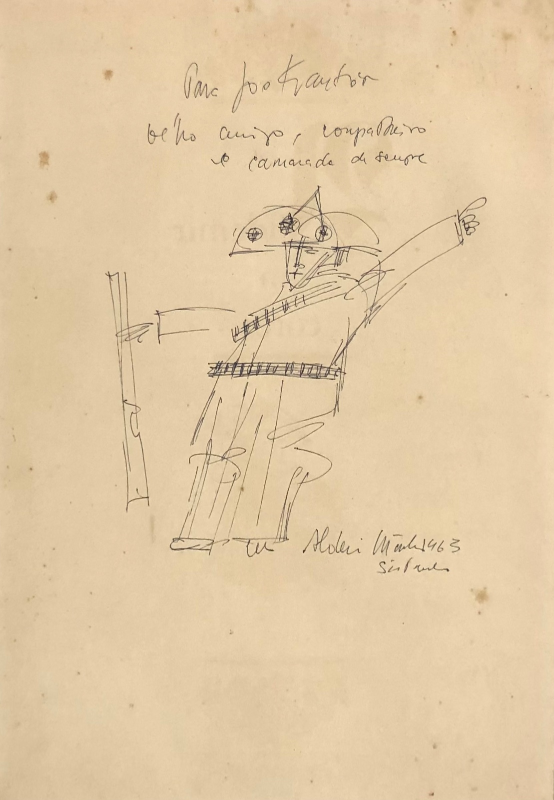 Aldemir Martins (1922-2006), Cangaceiro - foto 1 de 4