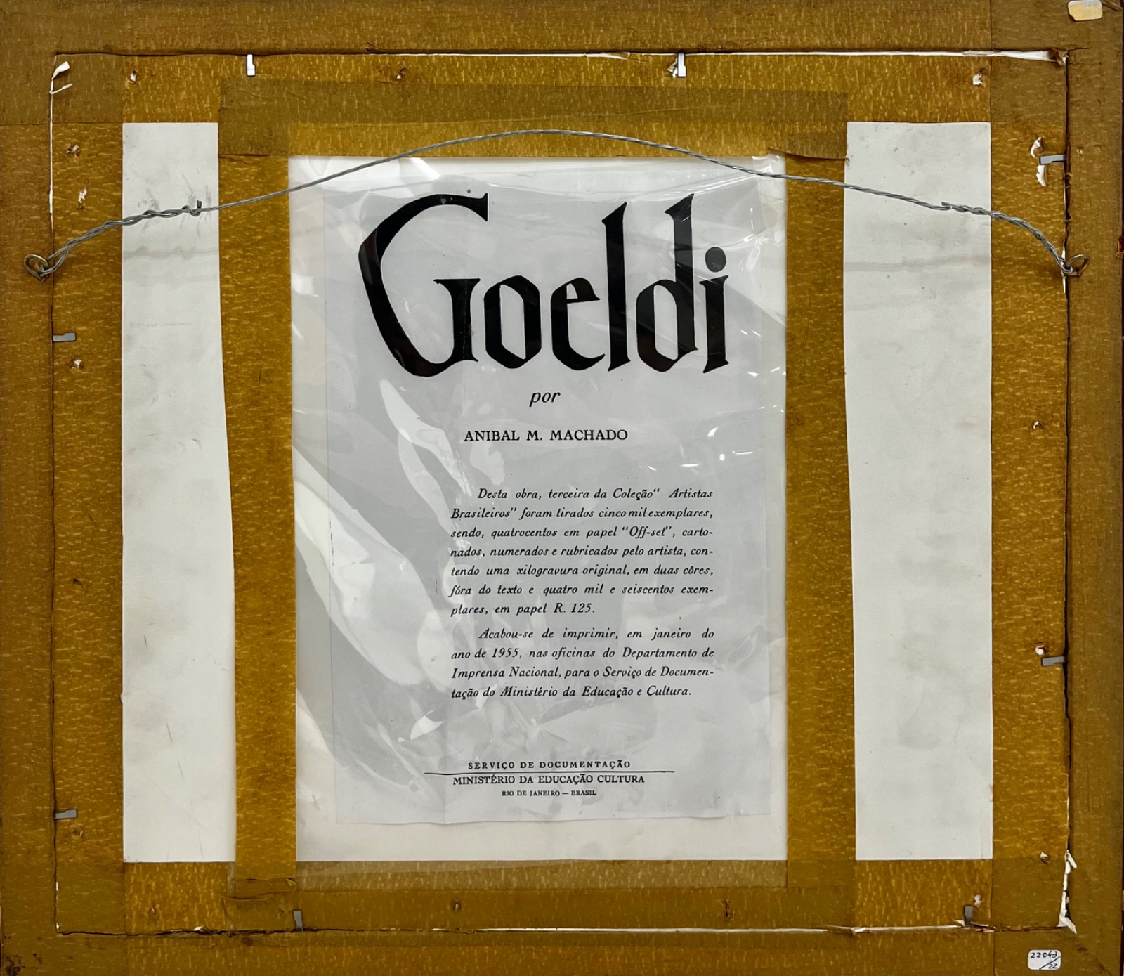 Oswaldo Goeldi (1895-1961), Maldição - foto 6 de 6