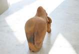 Tiago Olinda, 1943 - Boi, 2004<br>Grande escultura em terracota representando o animal.