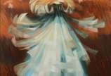 Enrico Bianco (1918-2013), Madona, 1978 - Óleo s/ eucatex<br>Ass. inf. direito