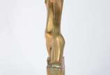 Bruno Giorgi (1905-1993), Torso Feminino - Escultura em bronze e base de mármore<br>Ass. na peça 
