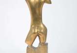 Bruno Giorgi (1905-1993), Torso Feminino - Escultura em bronze e base de mármore<br>Ass. na peça 