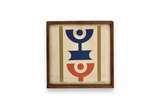Rubem Valentim (1922-1991), Sem titulo, 1975 - Serigrafia<br>Ass. inf. direito 