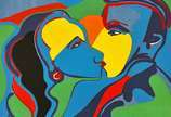 Rubens Gerchman (1942-2008), Beijo - Serigrafia <br>Ass. inf. direito<br>Edição 53 de 100