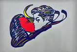 Rubens Gerchman (1942-2008),  - Serigrafia<br>Ass. inf. direito<br>Edição 80 de 100<br>