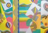 Beatriz Milhazes (1960), Pink Sunshine, 2021 - Litografia em cores s/ papel Fabriano <br>Ass. verso <br>Edição 36 de 100<br><br>O trabalho de Beatriz Milhazes é muito marcado por formas orgânicas, 