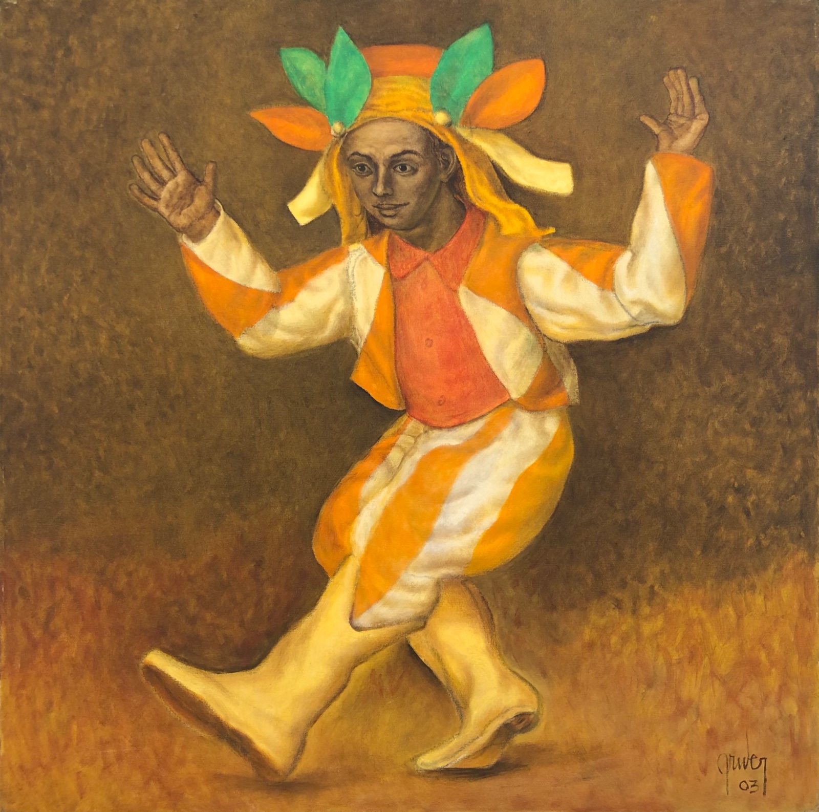 Mário Gruber (1927-2011), Fantasiado, 2003 - foto 1 de 4