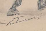 Cândido Portinari (1903-1962), Noiva e Cavalo, ... - Desenho a grafite s/ papel<br>Ass. inf. direito<br>Registrado no Projeto Portinari FCO 6116 Número 5068<br><br>Portinari é um dos maiores nomes ...
