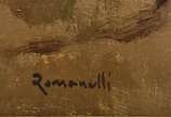 Armando Romanelli (1945), Arrastão, 2012 - Óleo s/ tela<br>Ass. inf. esquerdo 