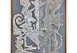Pedro Wrede (1952), Sem título, 1993 - Óleo s/ tela<br>Ass. sup. direito <br>