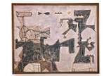 Pedro Wrede (1952), GKKED Tregua, 1994 - Óleo s/ tela<br>Ass. sup. direito e verso<br>