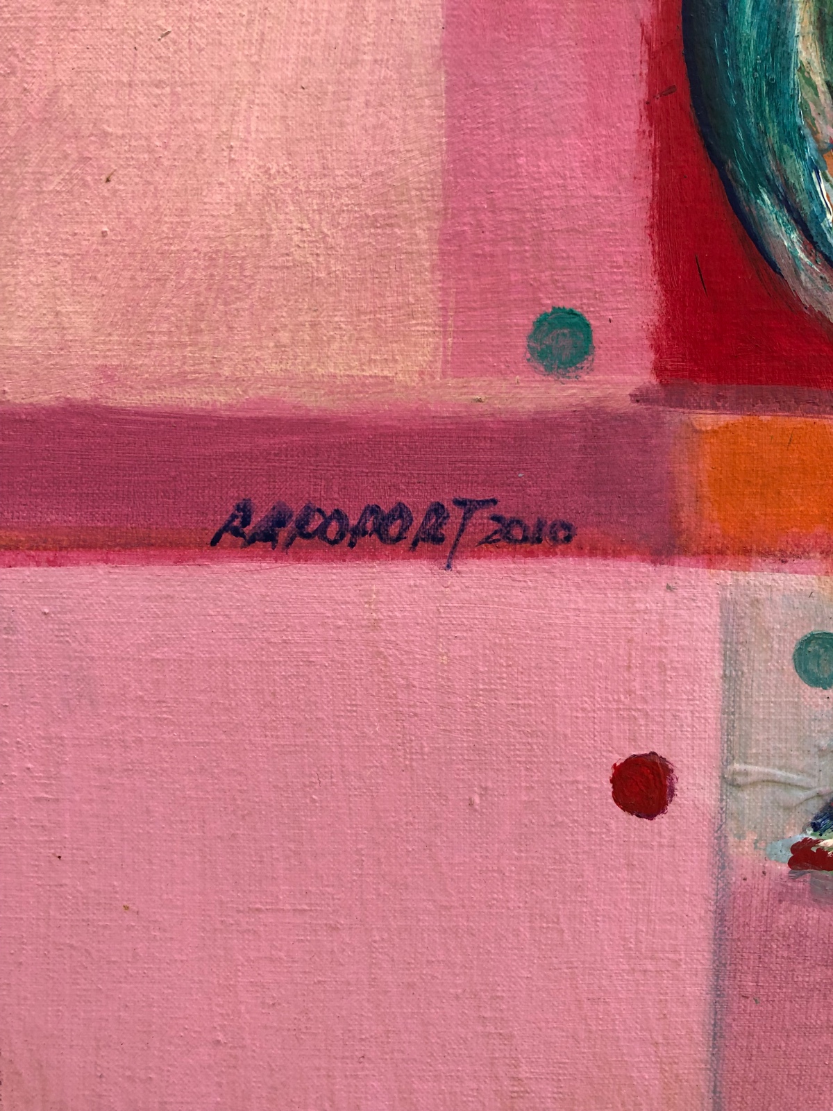 Alexandre Rapoport (1929), O malabarista azul eo pombo, 2010 - foto 3 de 4