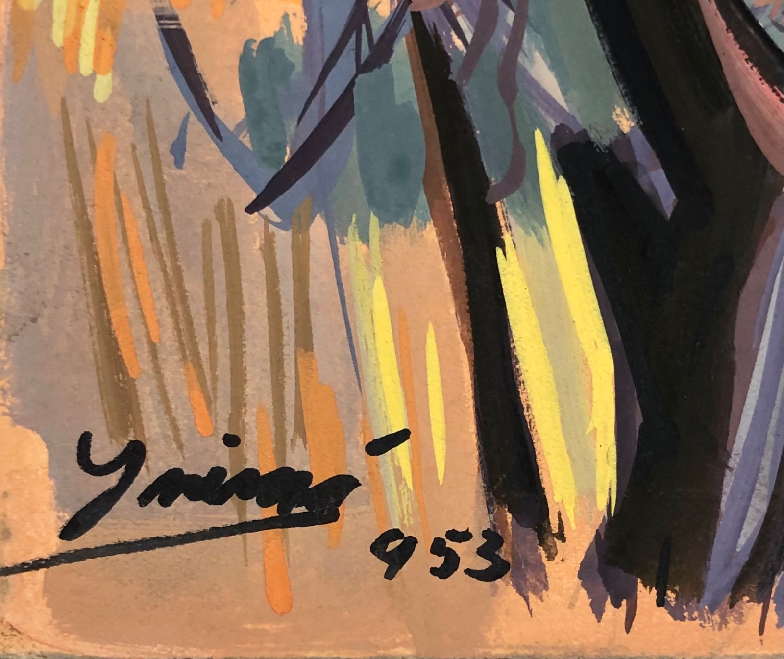 Inimá de Paula (1918-1999), Paisagem, 1953 - foto 2 de 3